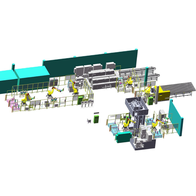 Industrial Robot Automated Handling Line