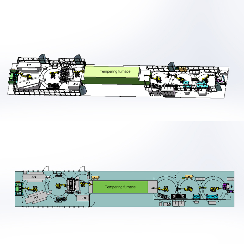 Robot Hollow Production Automation Line