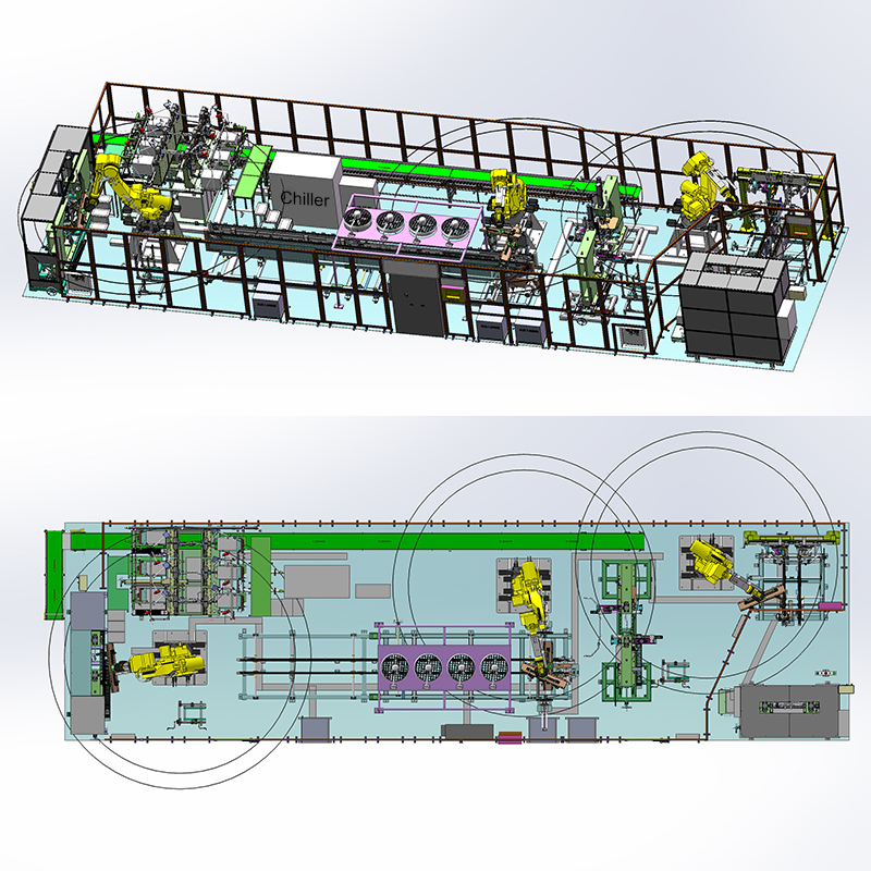 Robot Vulcanization Automation Line