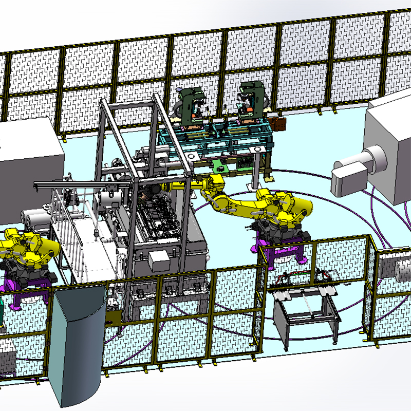 Robot Hollow Production Automation Line